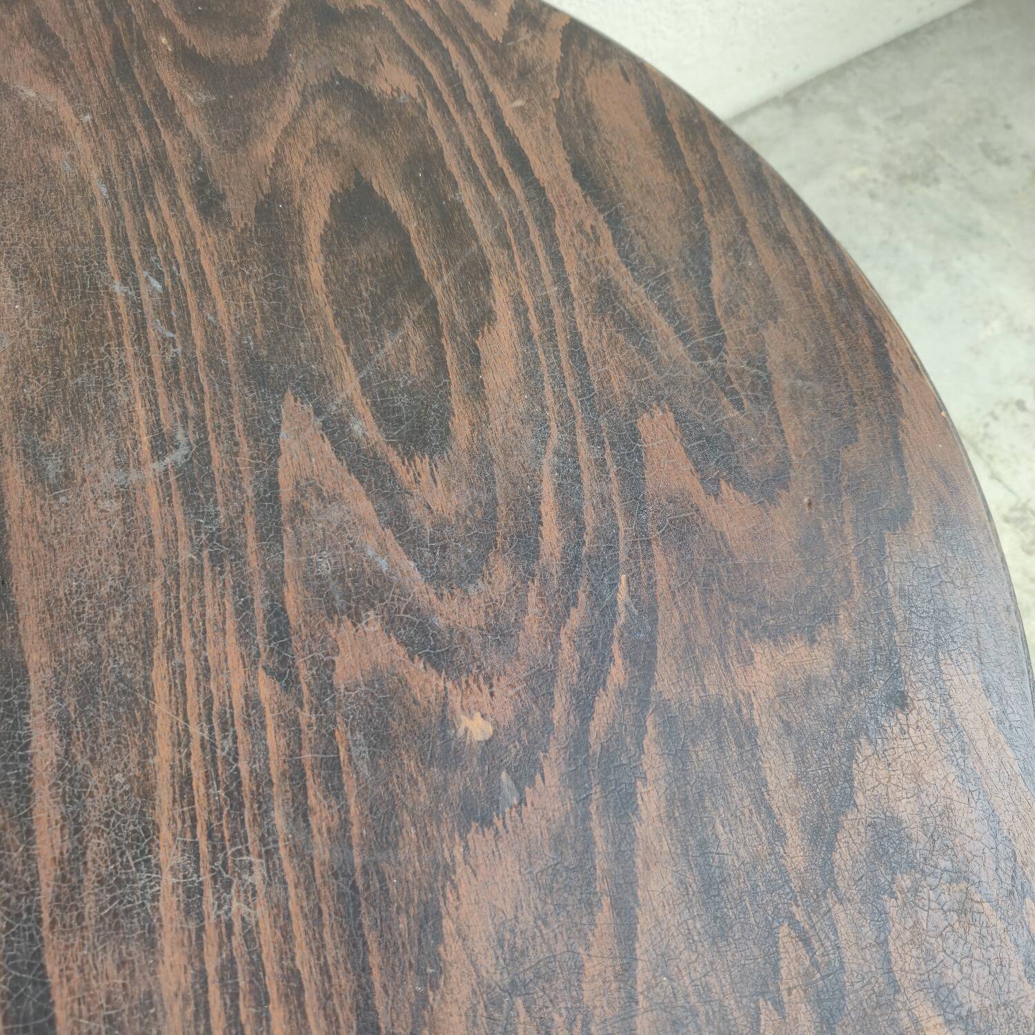 1930s Art Deco Round Coffee Table