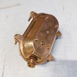 Brass marine corridor wall light