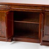 Buffet en acajou quatre portes