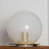 Lampes de table en verre de Murano par Ornella Noorda pour Venini, années 70