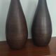 Pair of bamboo vases