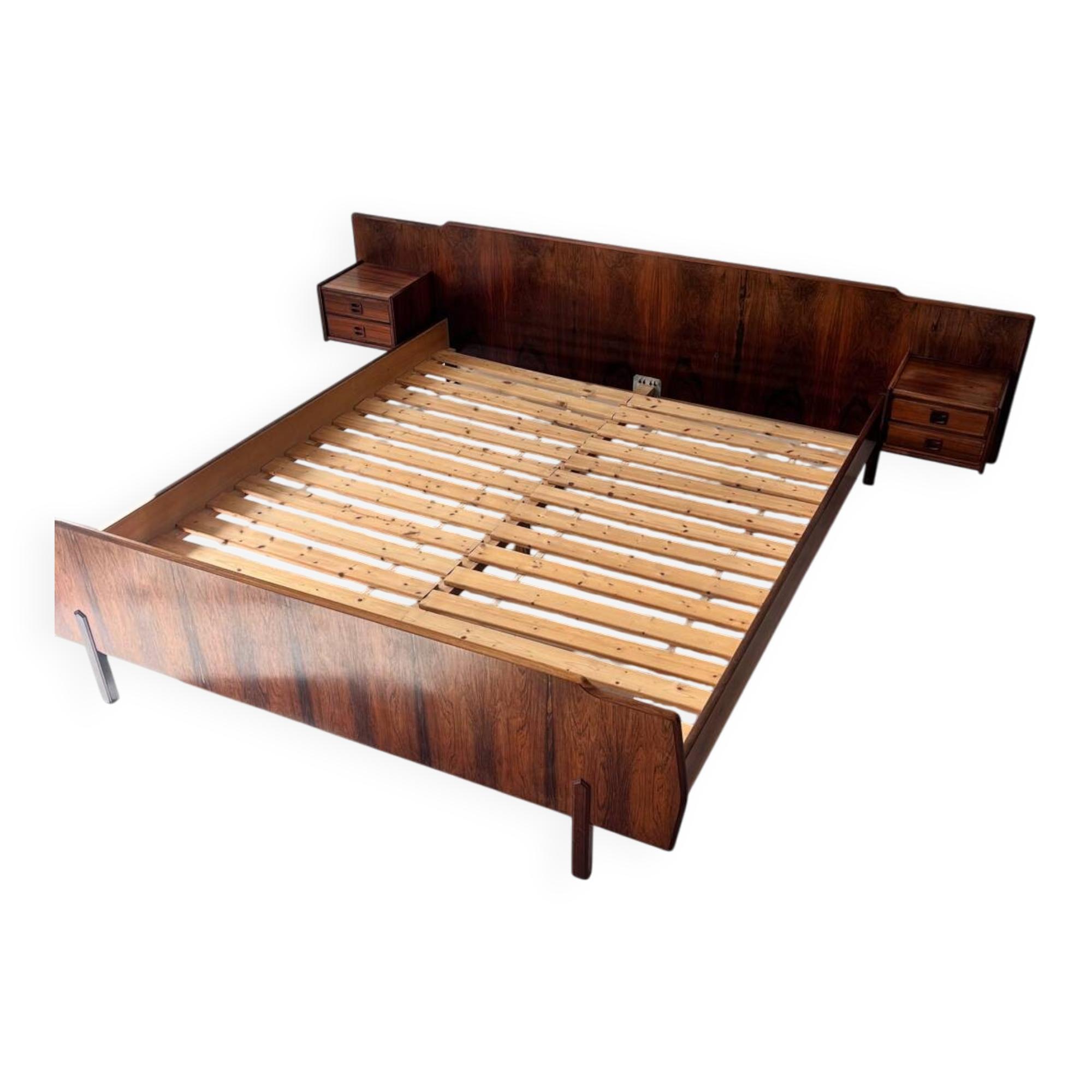 Cadre de lit scandinave, années 1970