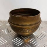 Cache pot en cuivre