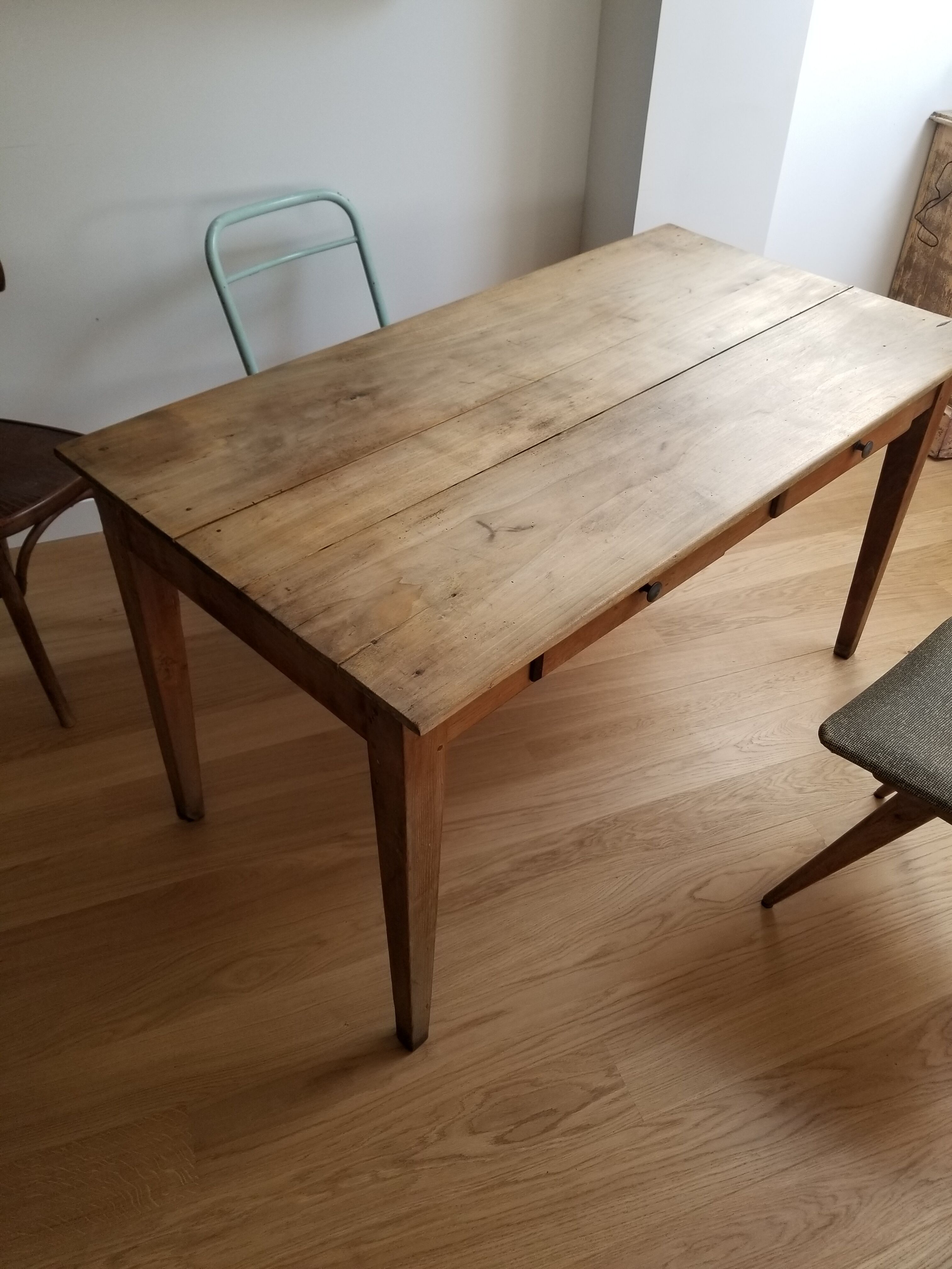 Farm table 4 drawers