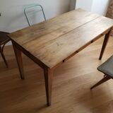 Table de ferme 4 tiroirs