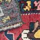Large vintage Persian Zanjan carpet handmade