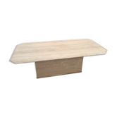 Vintage 70s travertine table