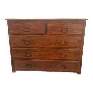 Commode ancienne en palissandre - massif