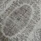 5x9 Gray & Black Oriental Vintage Rug 170x275Cm SK 6991