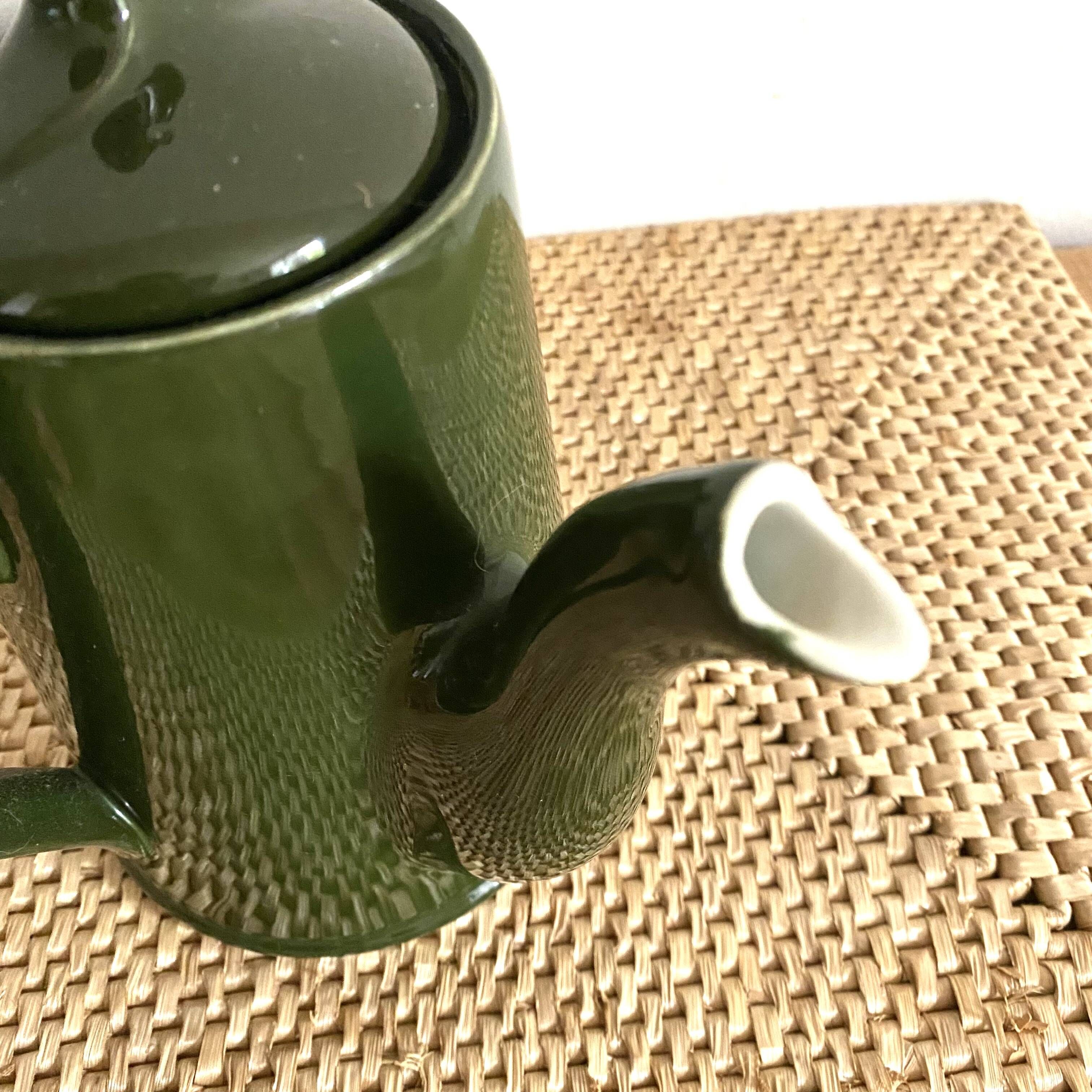 Vintage left-handed teapot like new Mehun France