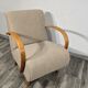 Art Deco Lounge Chair by Jindrich Halabala, 1940s