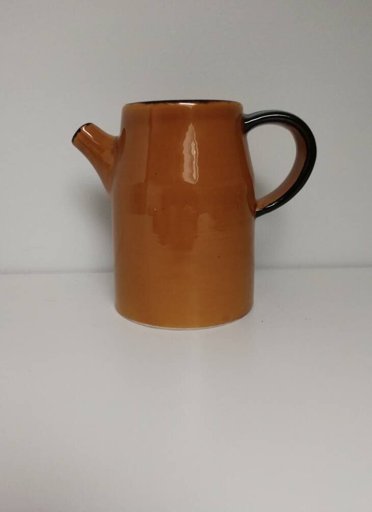 Poet laval roman ceramic pitcher circa 1960