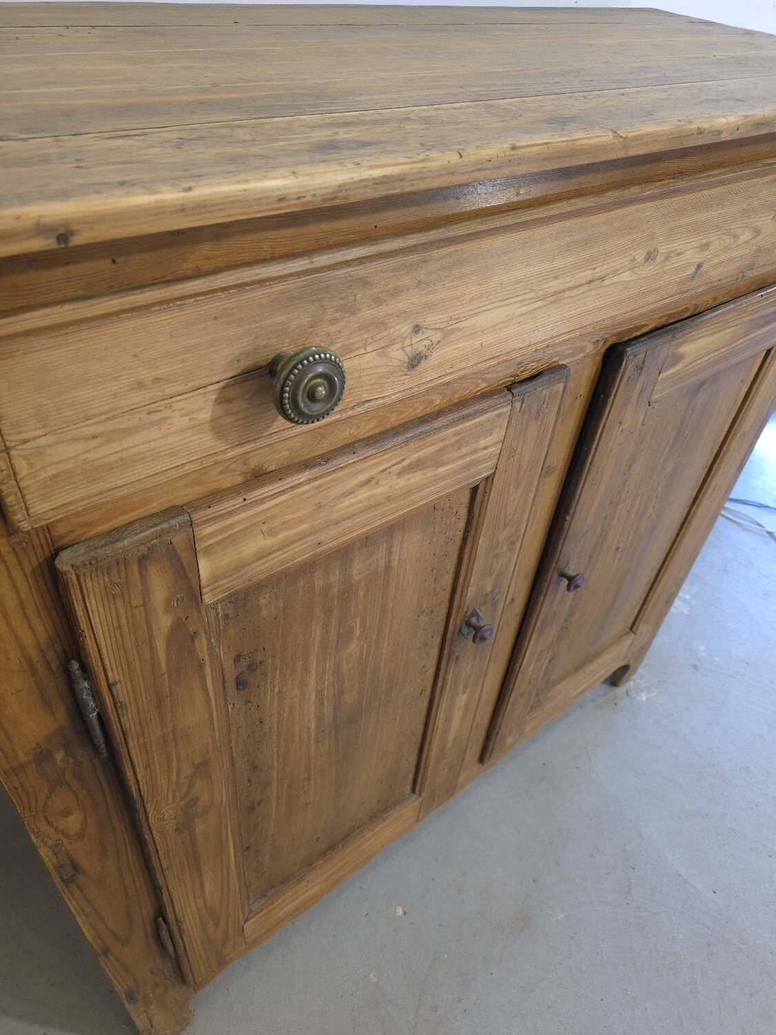 19th century pine sideboard