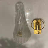 Large Venetian Murano Glass Sconces Set of 3