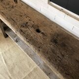 Oak carpenter's workbench