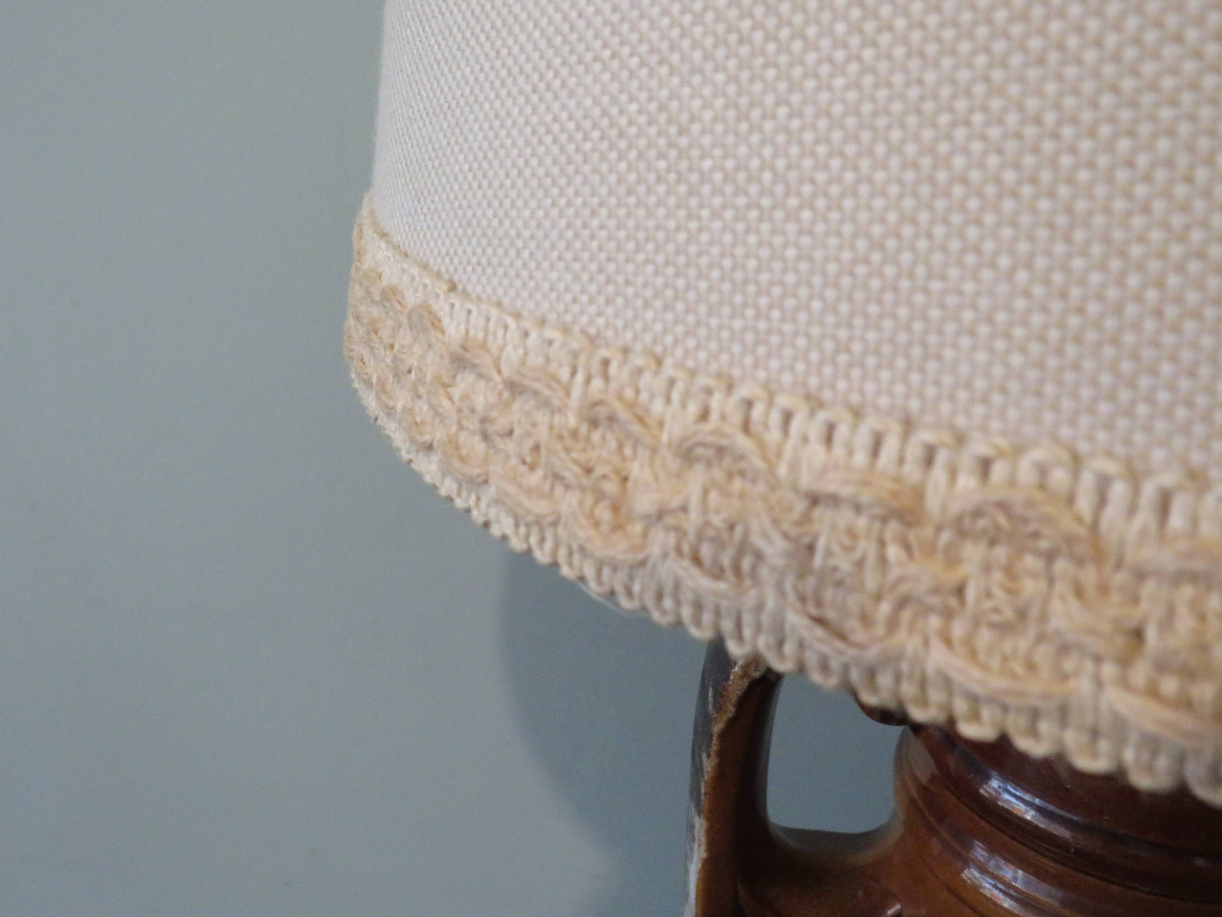 Lampadaire vintage en céramique 1960