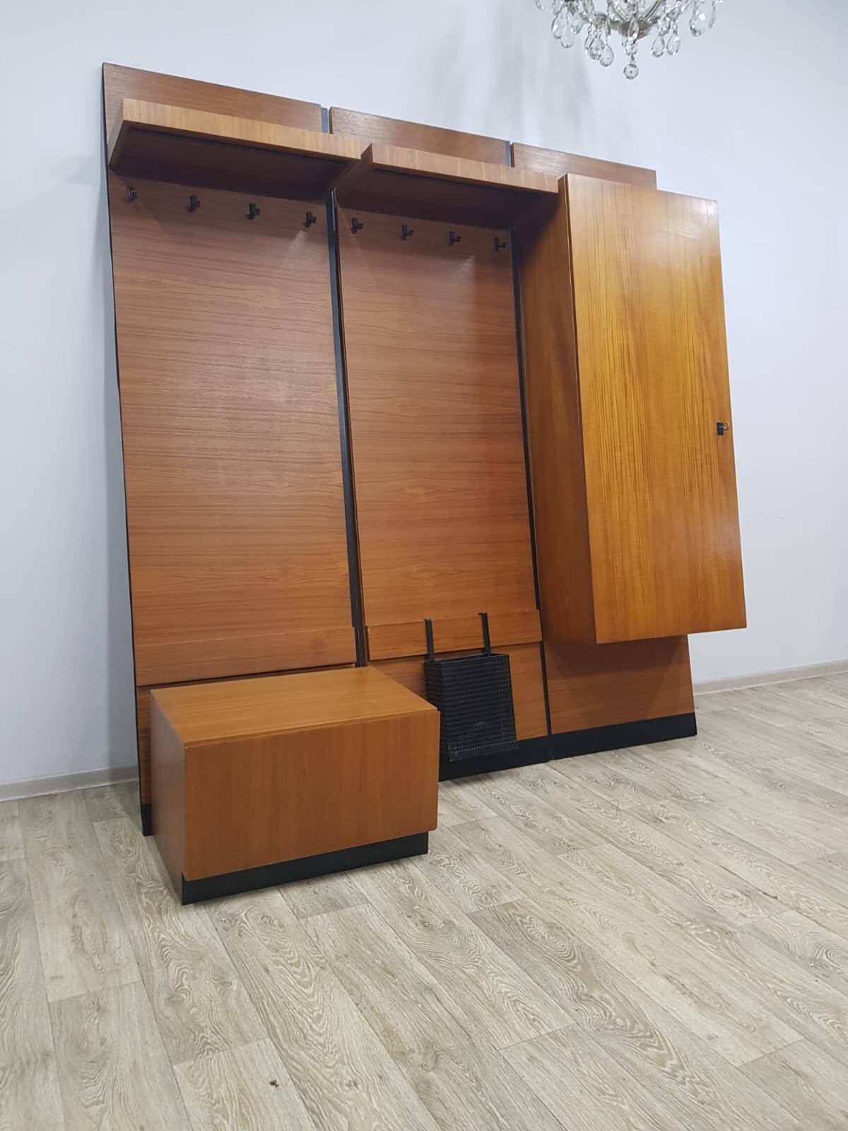 Unique wardrobe / Mid-Century / Teak / Modular, 1970s