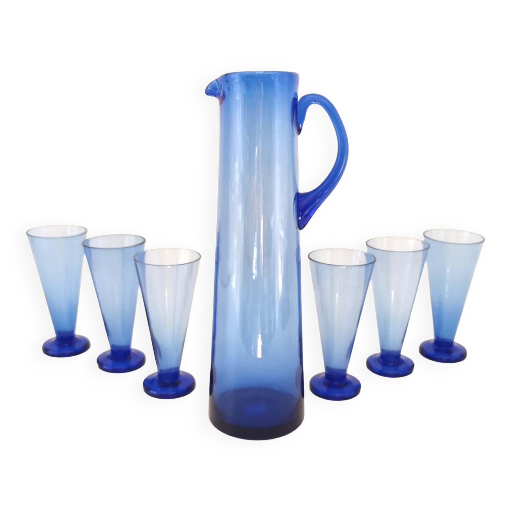 Vintage orangeade service Monica Bratt 1960s