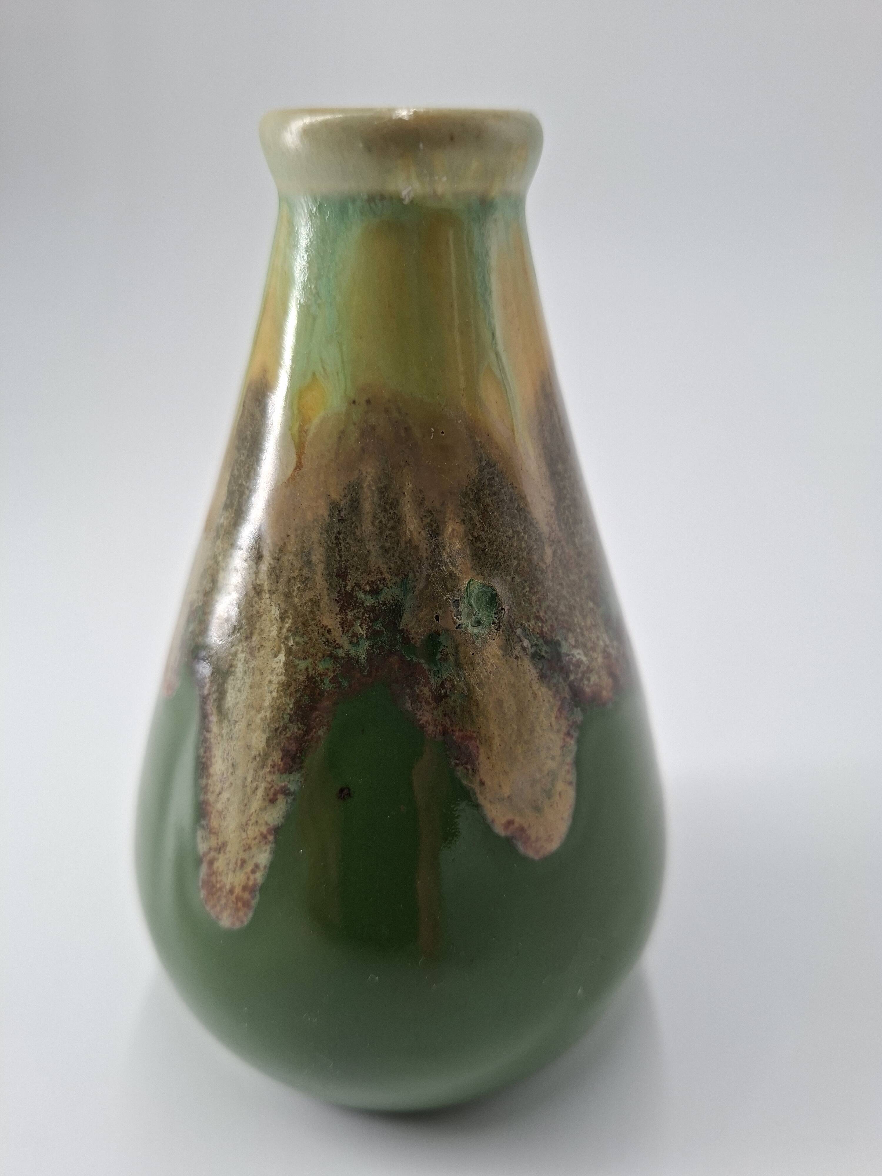 Ceramic vase from the Thulin pottery - Belgium