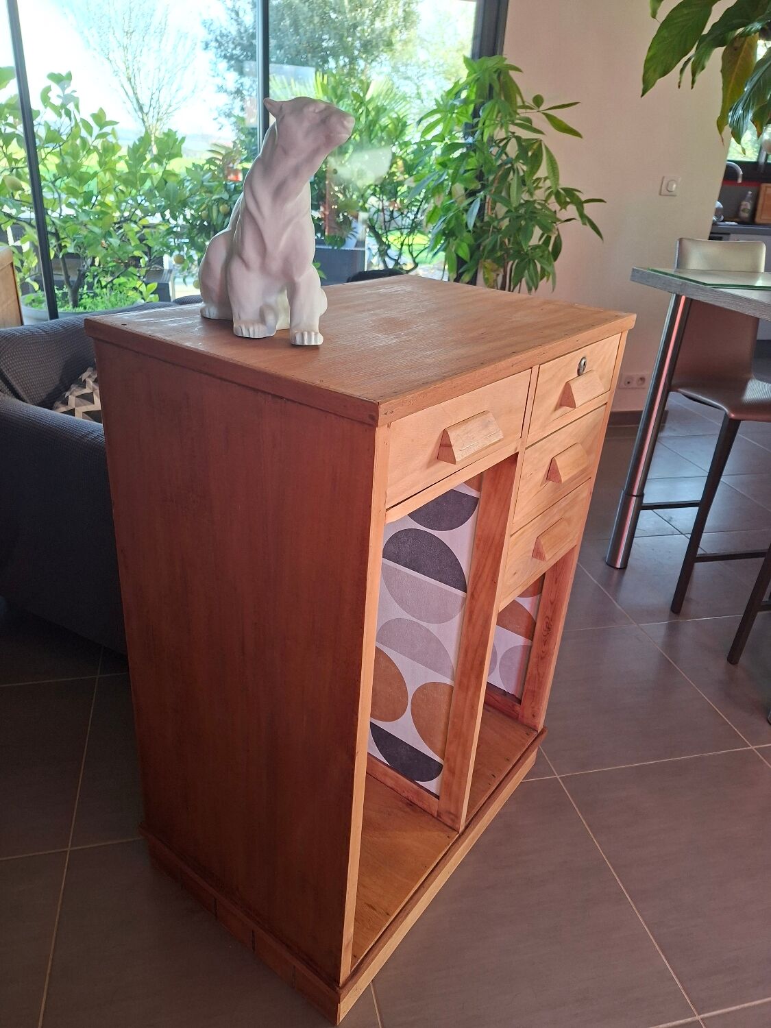 Hairdresser's counter furniture