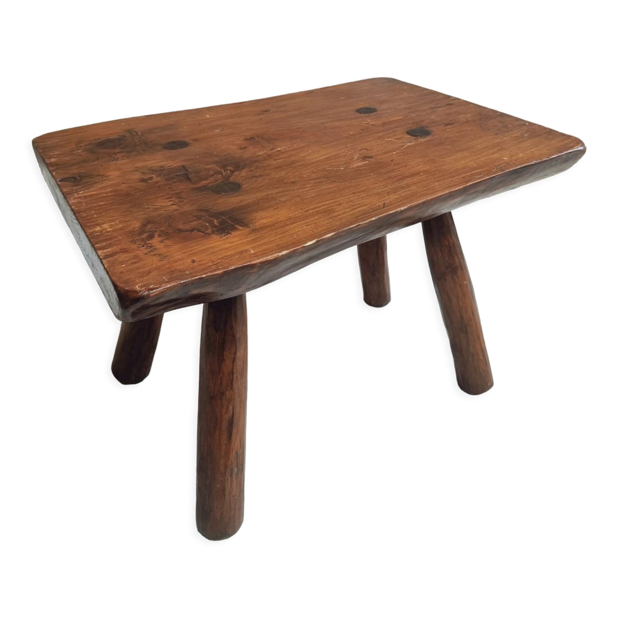 Vintage coffee table brutalist design Paris