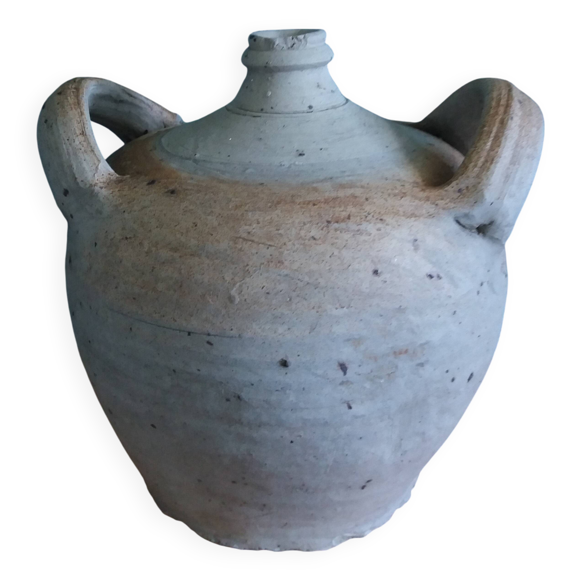 Jarre pot vinaigrier en terre cuite