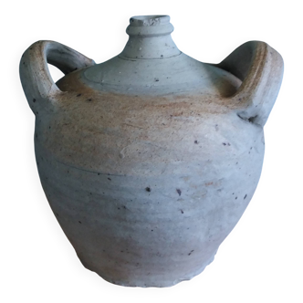 Jarre pot vinaigrier en terre cuite