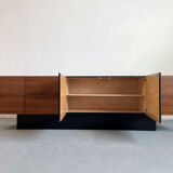 Mid century modern sideboard credenza brazilian rosewood veneer