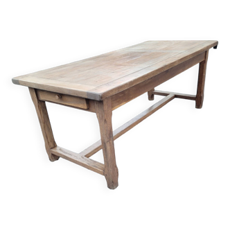 Oak farm table 200×90cms