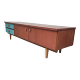 Low sideboard 220cm, 1960