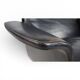 Kaufeld Siesta 62 leather lounge chair by Jacques Brule, 1960