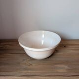 White salad bowl