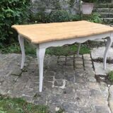 Old oak table with extensions
