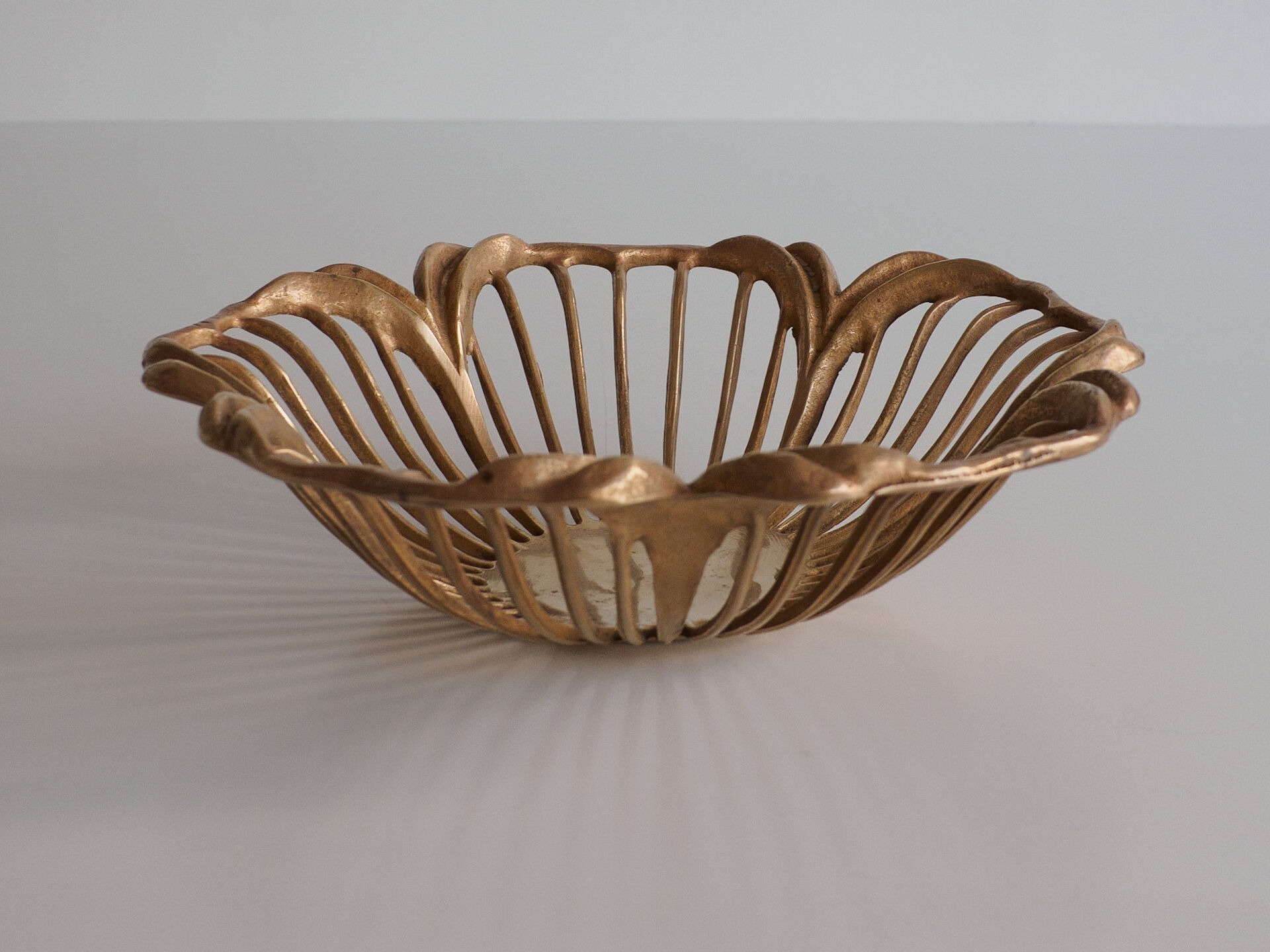 Brass fruit cup