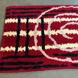 Rug danish design 60s 70s 90x180cm