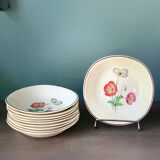 10 hollow plates St Amand collection