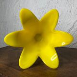Tulip-shaped glass paste standing vase