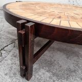 Coffee table by Roger Capron Vallauris model Herbier