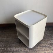 Componibili Caisson 4970 Castelli for Kartell 1969 white Space Aage 1969