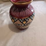 Pearl earthenware vase