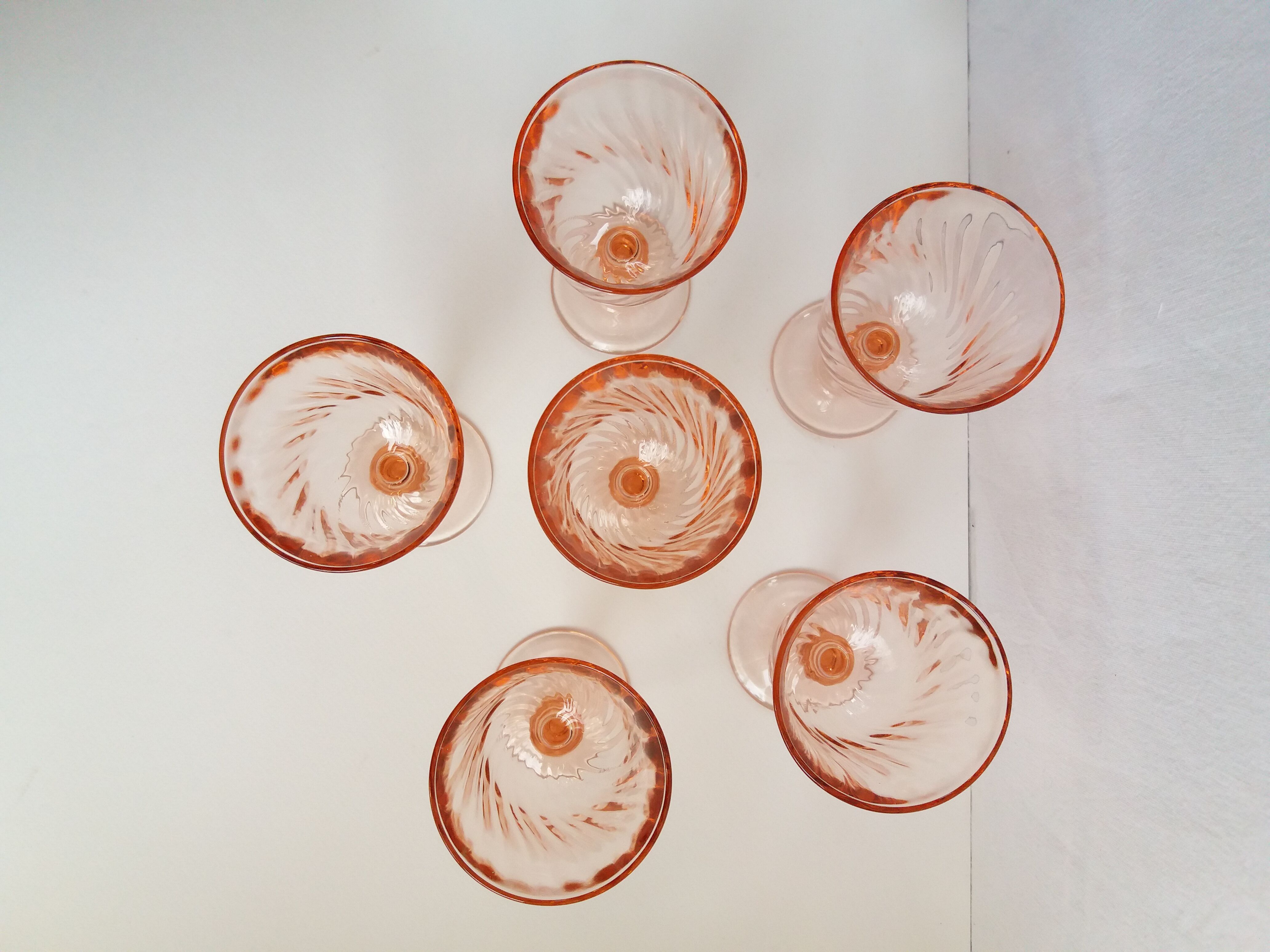 Set 6 verres à eau Rosaline