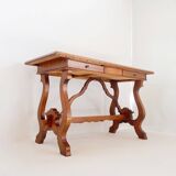 Lyre console table or desk - 20th century - H:79.5cm