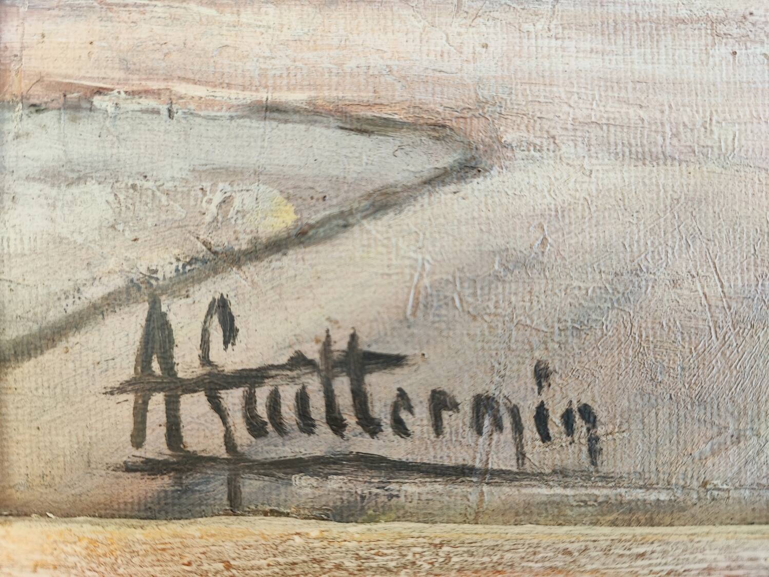 Oil painting - mas provençale