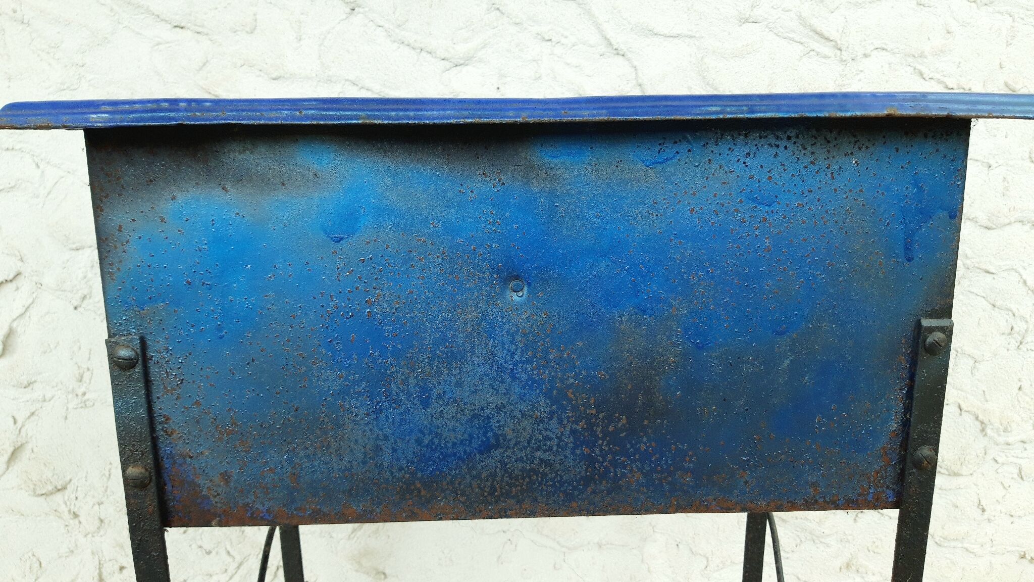 Old console stove