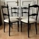 4 Napoleon III flying chairs