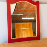 Solid pine antique mirror 60x74cm