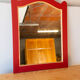 Solid pine antique mirror 60x74cm