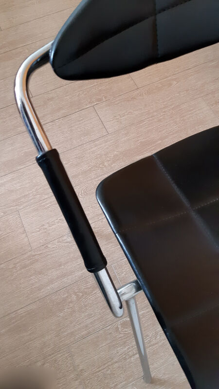 “Rugby” model armchair, Gilbert Steiner design, 1960s