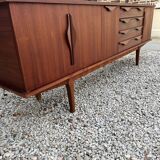 Scandinavian teak row