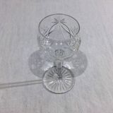 Baccarat – 9 verres à vin blanc En Cristal De Baccarat